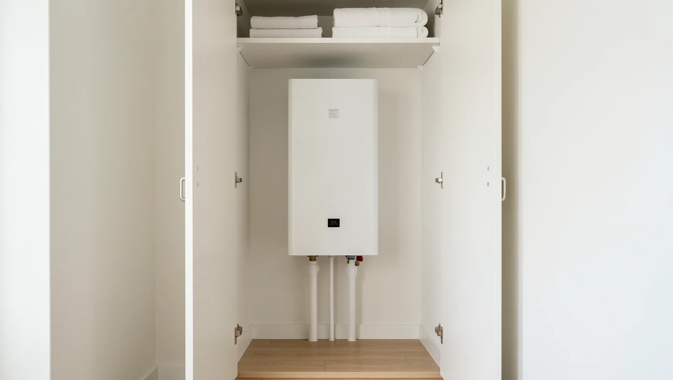 Chauffe-eau électrique ou thermodynamique en appartement : lequel choisir quand on manque de place ?