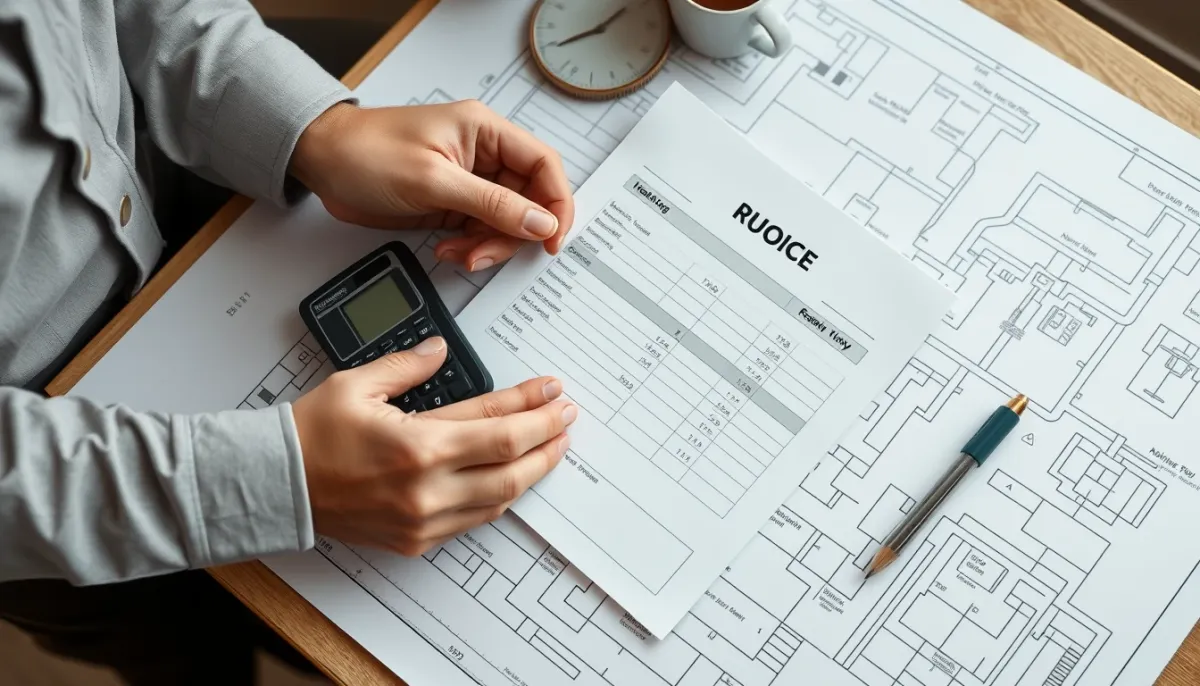 Devis et plan d'installation d'une pompe à chaleur haute température sur un bureau